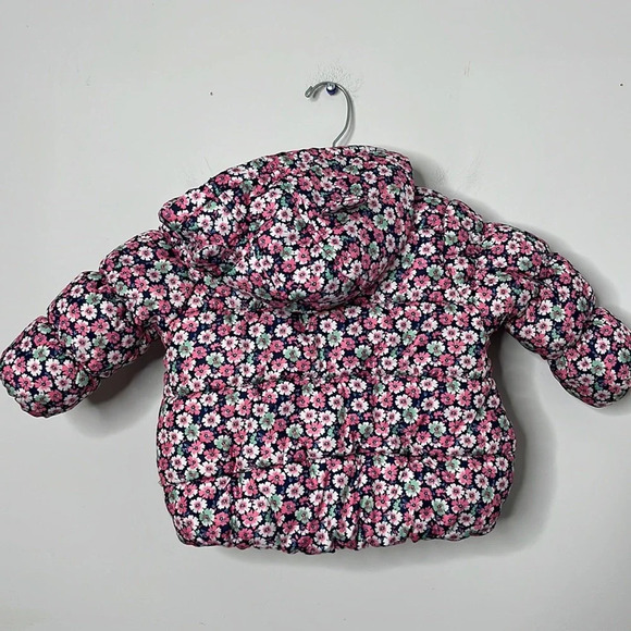 Carters Floral Infant Snow Coat - Picture 6 of 6